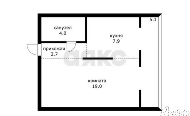 1-комн квартира улица 1 Мая, 392/1,  д. 392/1