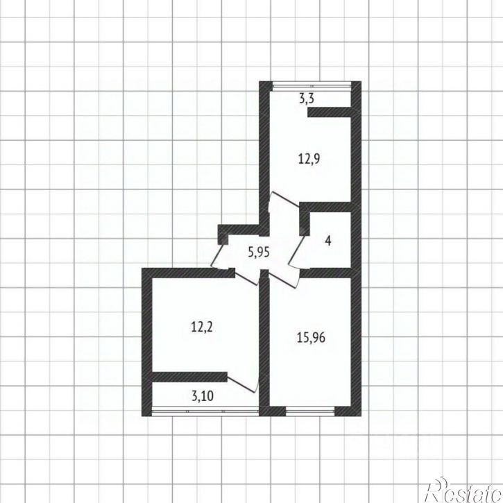 2-комн квартира ул Заполярная, 39 5,  д. 39 5,  к. 5