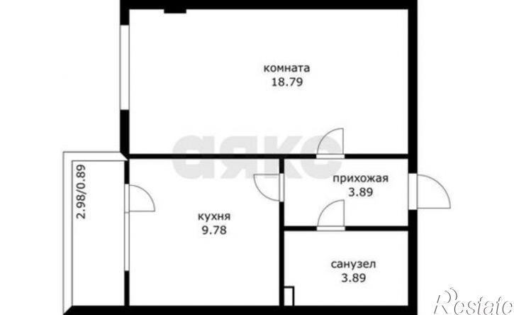 1-комн квартира 1-й Краснодарский проезд, 2 к4,  д. 2 к4