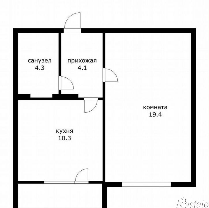 1-комн квартира улица Монтажников, 5,  д. 5