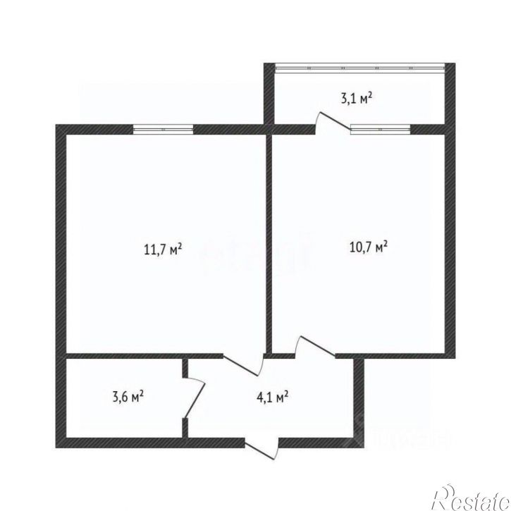 1-комн квартира улица имени Героя Пешкова, 14 к2,  д. 14 к2