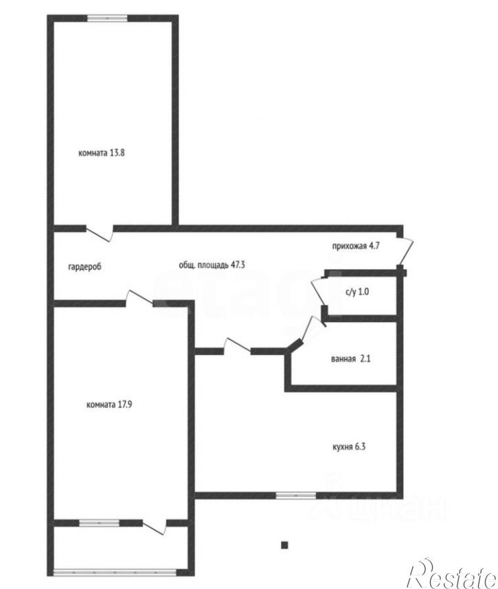 2-комн квартира улица Трудовой Славы, 18,  д. 18