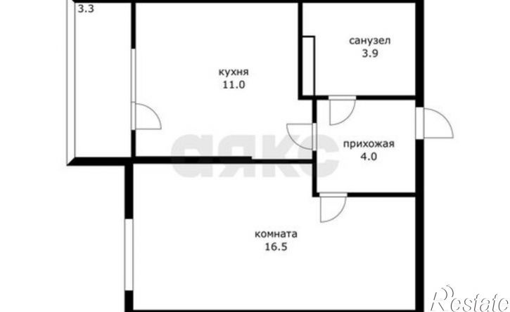 1-комн квартира Круговая улица, 4/1 к5,  д. 4/1 к5