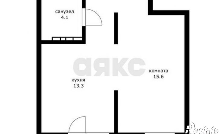 1-комн квартира Питерская улица, 40