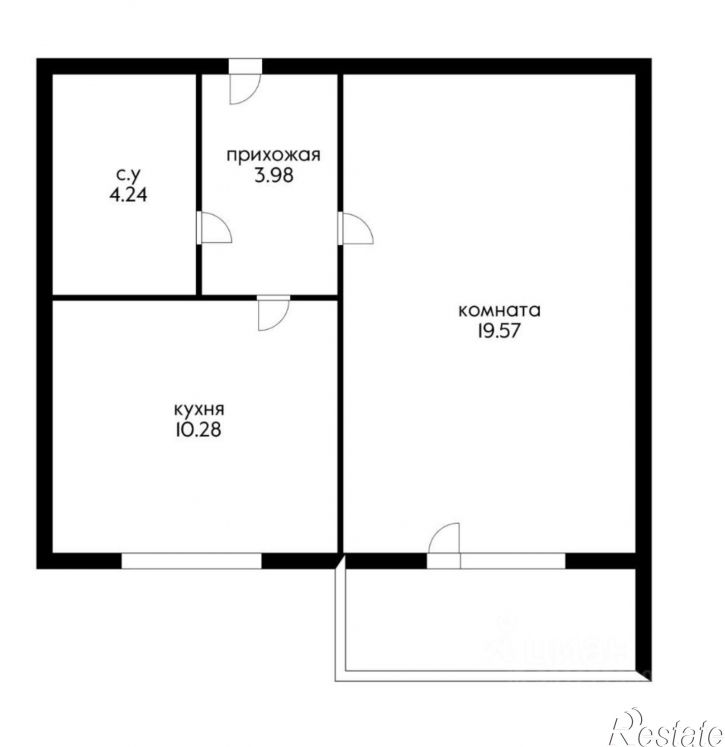 1-комн квартира пр-кт им. писателя Знаменского, 5,  д. 5