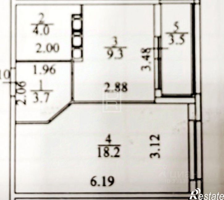 1-комн квартира ул Наставников, 14,  д. 14