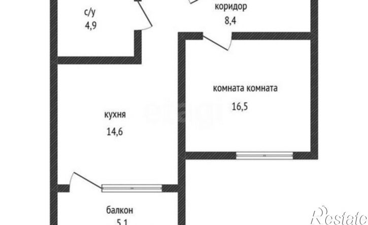 1-комн квартира Гаражный переулок, 9,  д. 9