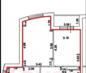 3-комн, 84кв м, этаж 3/19 Сормовская ул.