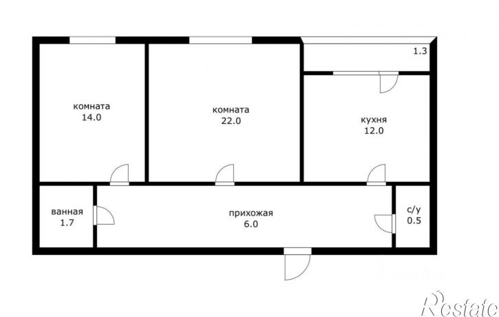 2-комн квартира улица Леонида Лаврова, 8 к1,  д. 8 к1
