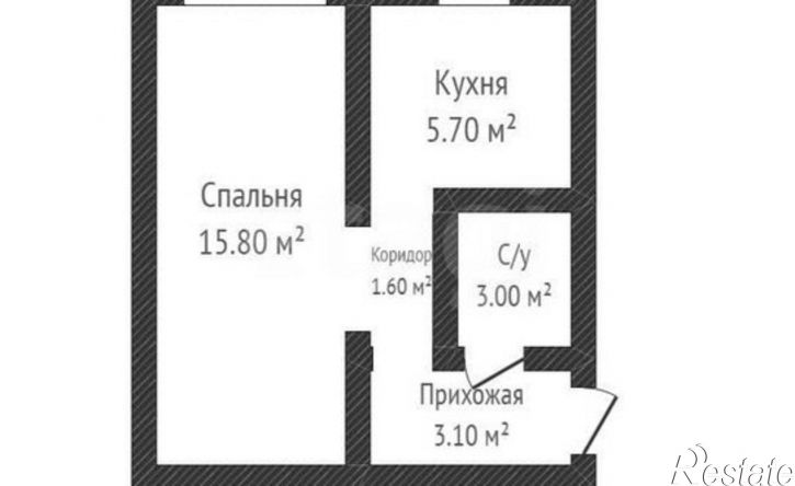 1-комн квартира улица Янковского, 77,  д. 77