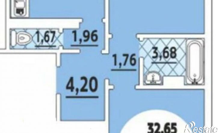 2-комн квартира улица Героев-Разведчиков, 23,  д. 23