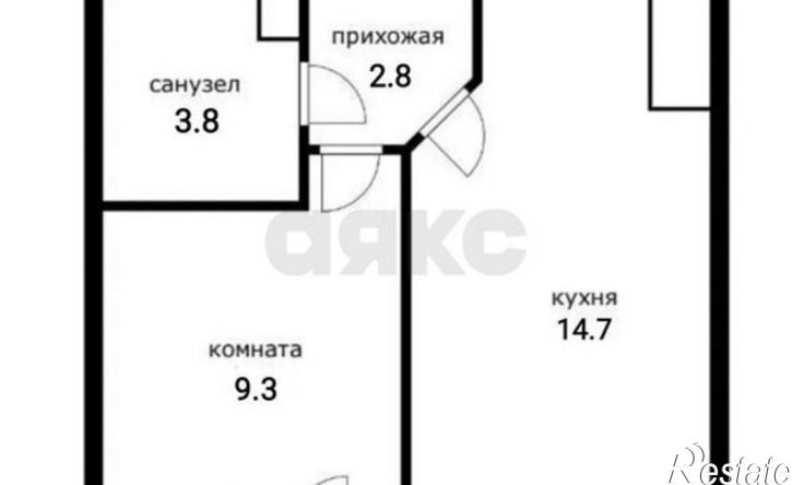1-комн квартира ул им. Петра Метальникова, 38,  д. 38