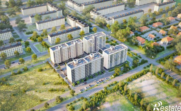 2-комн квартира в новом доме улица имени Шевцова В. М., 6,  д. 6