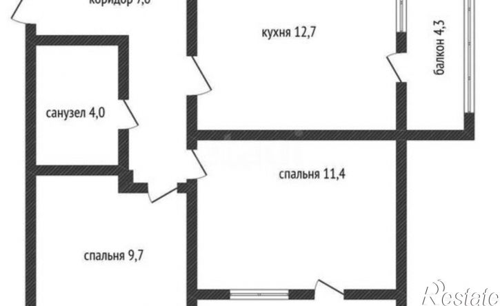 2-комн квартира улица имени Героя Ростовского, 8 к4,  д. 8 к4