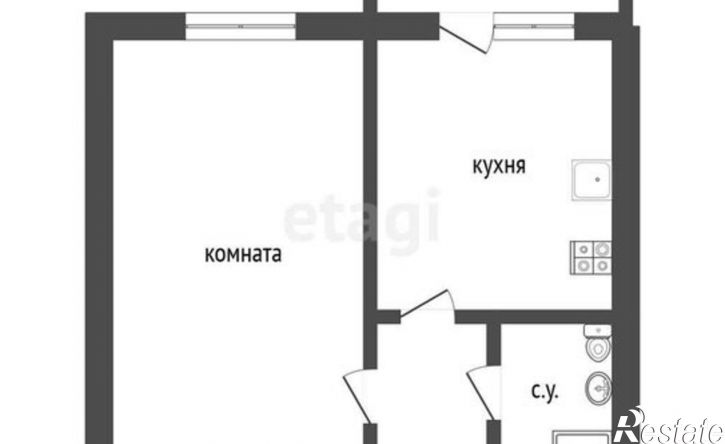 1-комн квартира ул Зиповская, 45,  д. 45