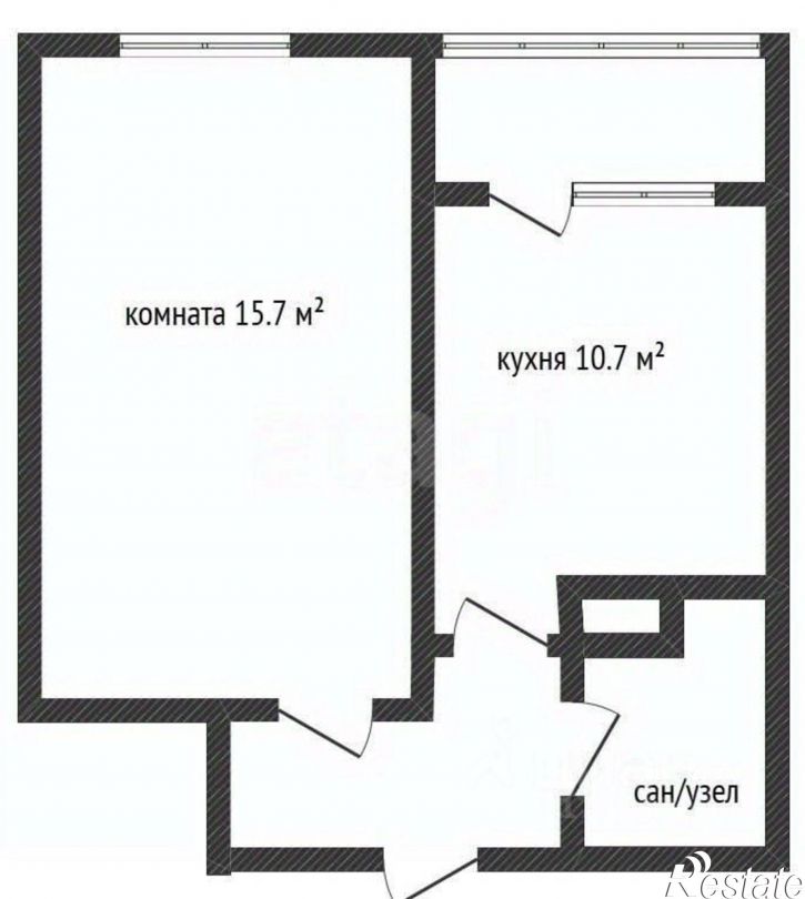 1-комн квартира ул им. Адмирала Серебрякова, 3 1,  д. 3 1,  к. 1