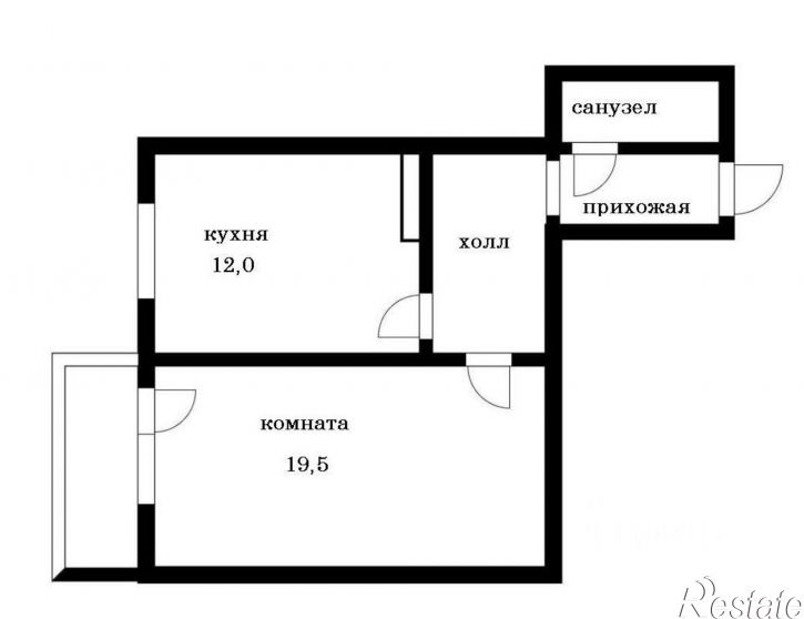 1-комн квартира ул 3-я Целиноградская, 5,  д. 5