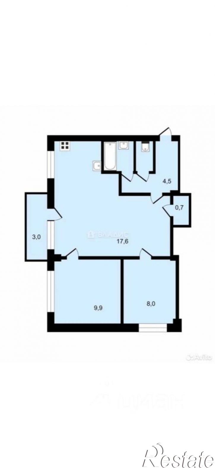 3-комн квартира ул им. Космонавта Гагарина, 85,  д. 85