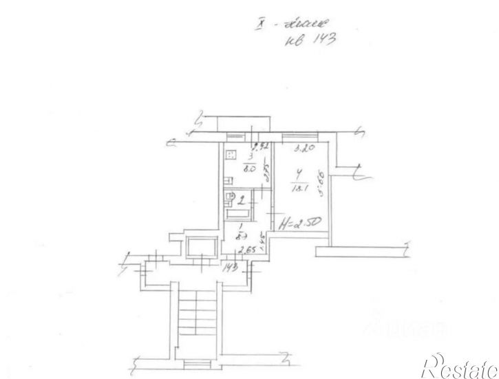 1-комн квартира ул Рашпилевская, 180,  д. 180