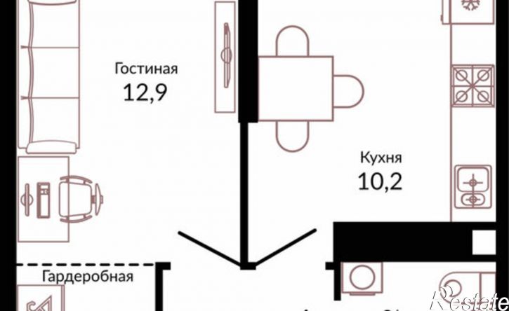 1-комн квартира ул Конгрессная, 41 1,  д. 41 1,  к. 1