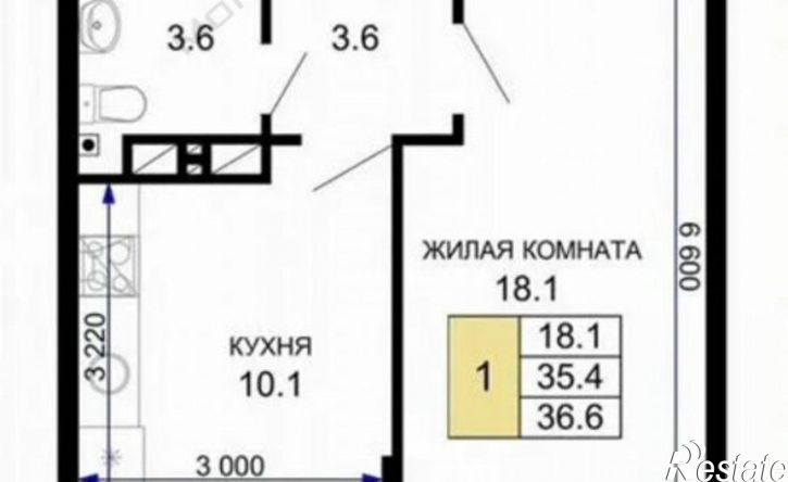 1-комн квартира ул им. лётчика Позднякова, 2 11,  д. 2 11,  к. 11