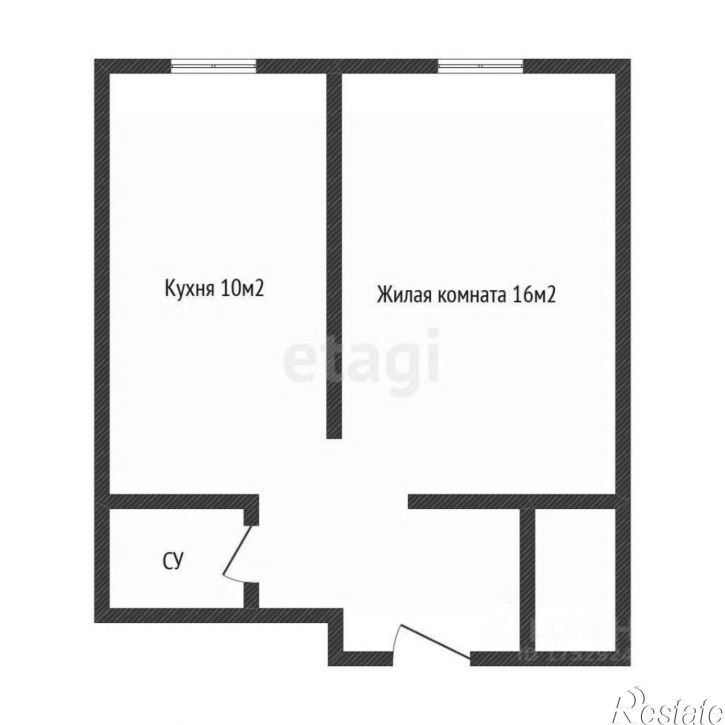 1-комн квартира ул Первомайская, 36/7,  д. 36/7