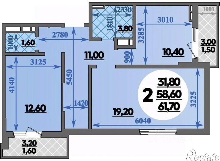 2-комн квартира в новом доме ул Героев-Разведчиков, 11/2,  д. 11/2