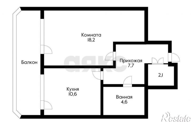 1-комн квартира ул им. Володарского, 7,  д. 7