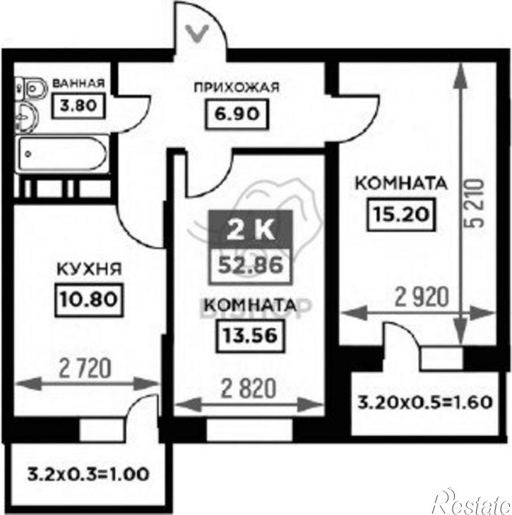 2-комн квартира ул им. Героя Ростовского, 8 4,  д. 8 4,  к. 4