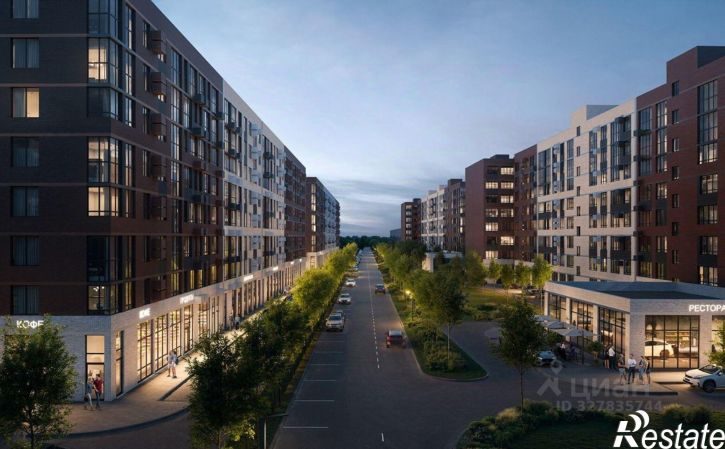 1-комн квартира в новом доме ул Ромашковая, 1,  д. 1
