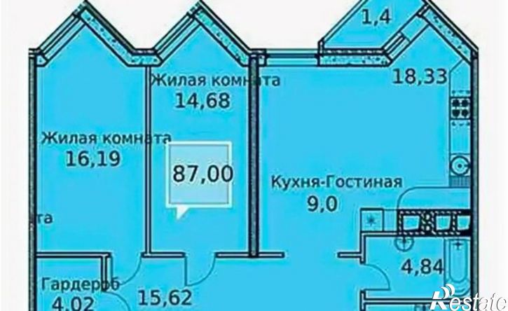2-комн квартира ул им. Леонида Лаврова, 4,  д. 4