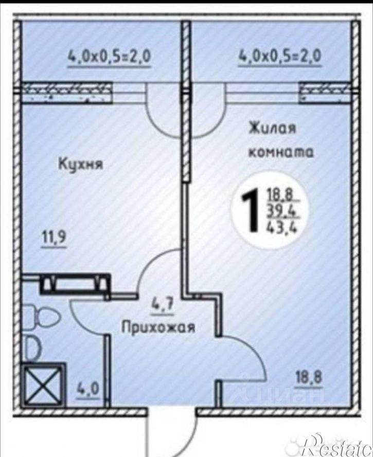 1-комн квартира 3-й Лучистый пр-д, 4/1,  д. 4/1