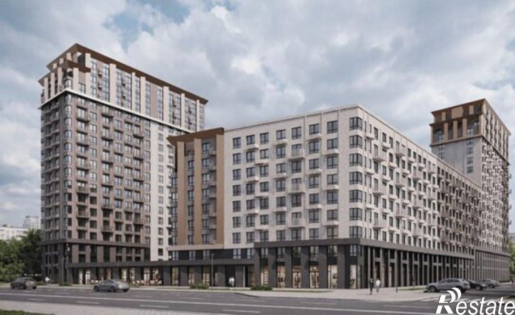 2-комн квартира в новом доме микрорайон Парк Победы