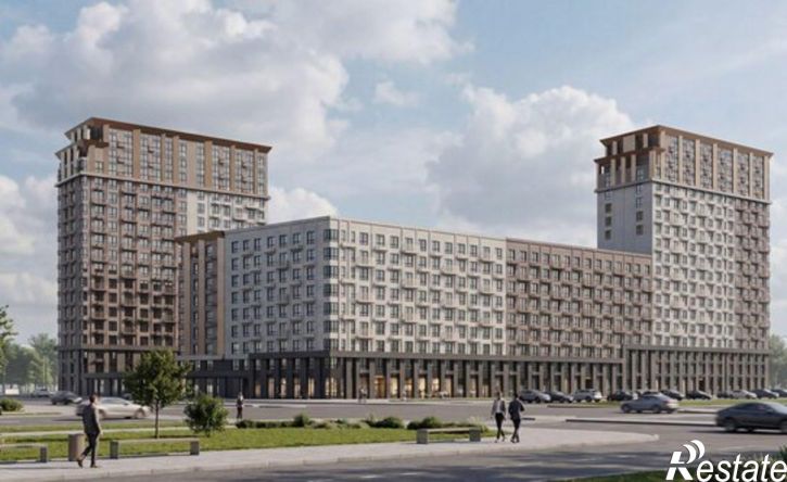 2-комн квартира в новом доме микрорайон Парк Победы