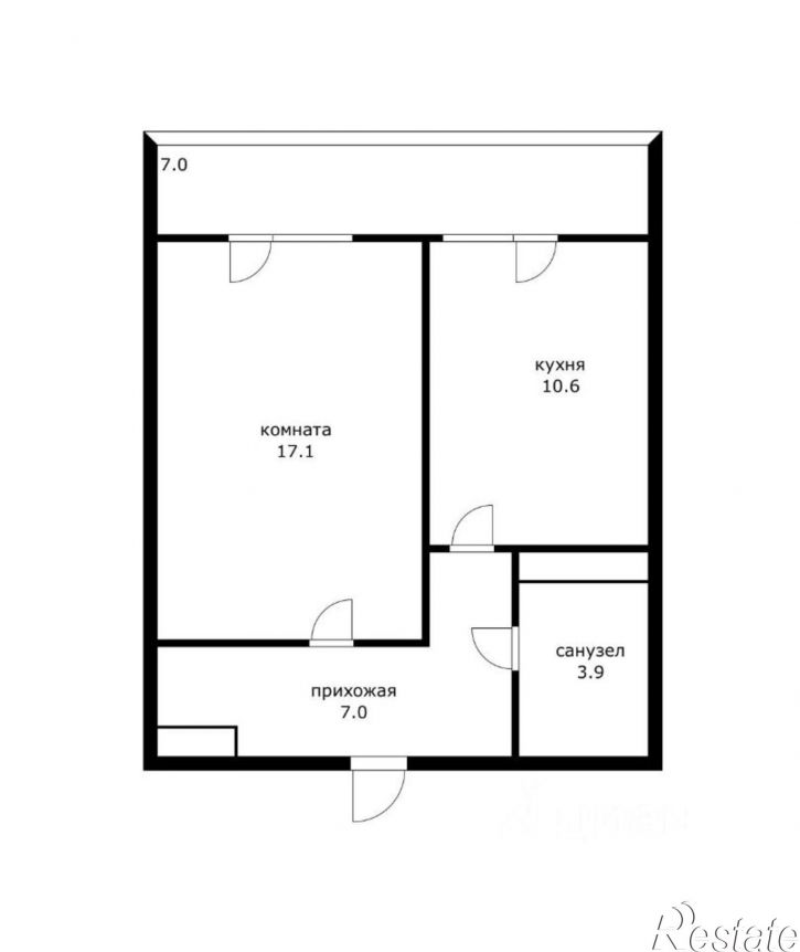 1-комн квартира ул Бородинская, 150Б 1,  д. 150Б 1,  к. 1