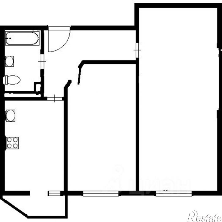 2-комн квартира ул Командорская, 3 1,  д. 3 1,  к. 1