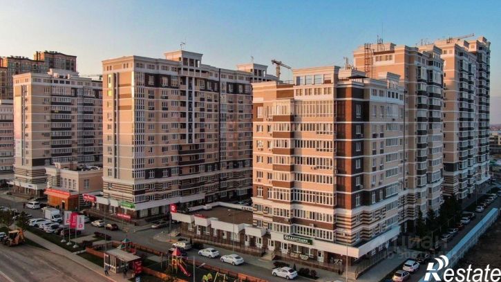 1-комн квартира в новом доме улица им. Мурата Ахеджака