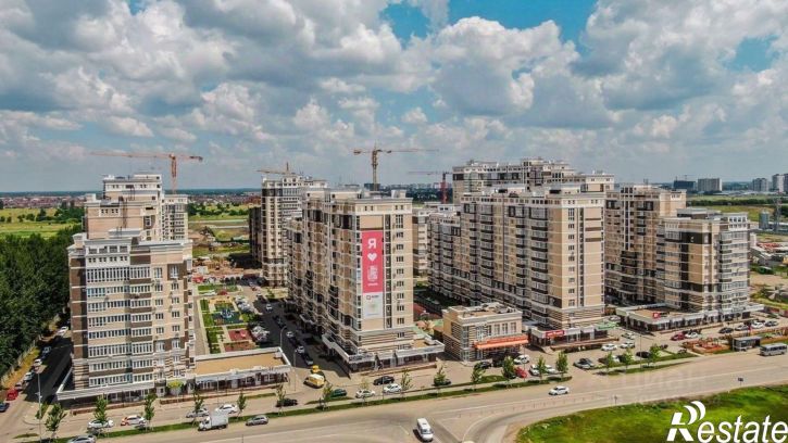 1-комн квартира в новом доме улица им. Мурата Ахеджака