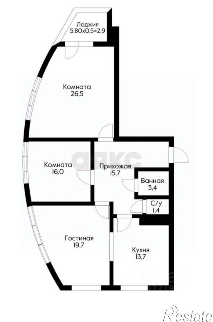 3-комн квартира ул Гаражная, 87 1,  д. 87 1,  к. 1