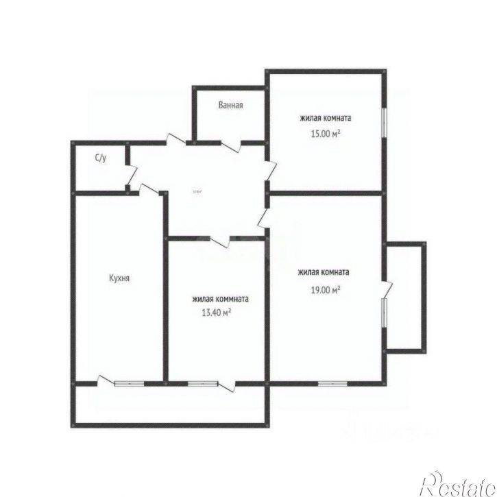 3-комн квартира ул Автолюбителей, 1Д 1,  д. 1Д 1,  к. 1