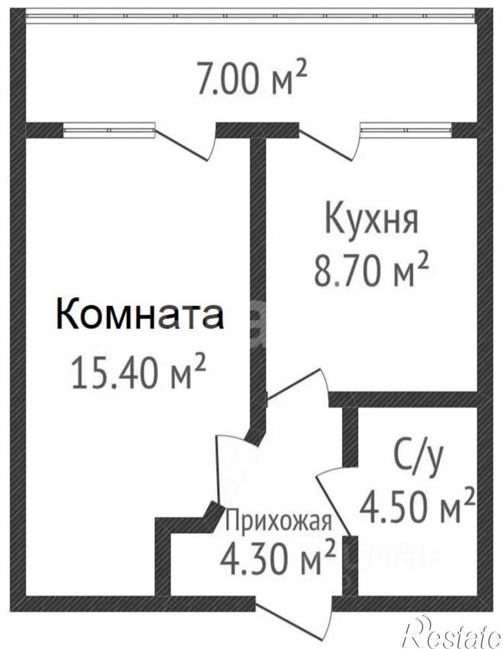 1-комн квартира ул Домбайская, 5,  д. 5
