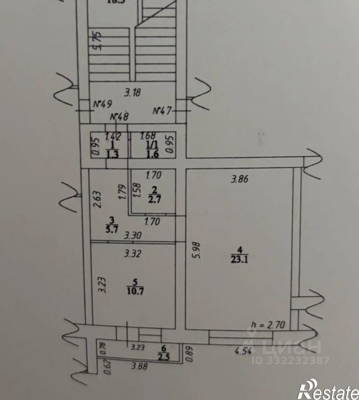 1-комн квартира ул КИМ, 141,  д. 141