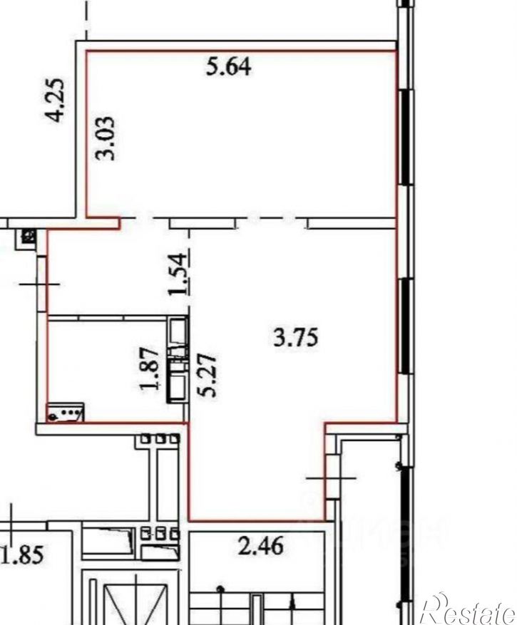 1-комн квартира ул Ветеранов, 65А,  д. 65А