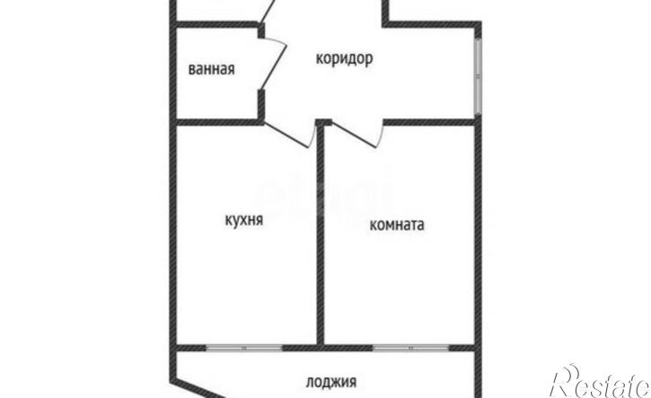 1-комн квартира ул им. Вишняковой, 1/23,  д. 1/23