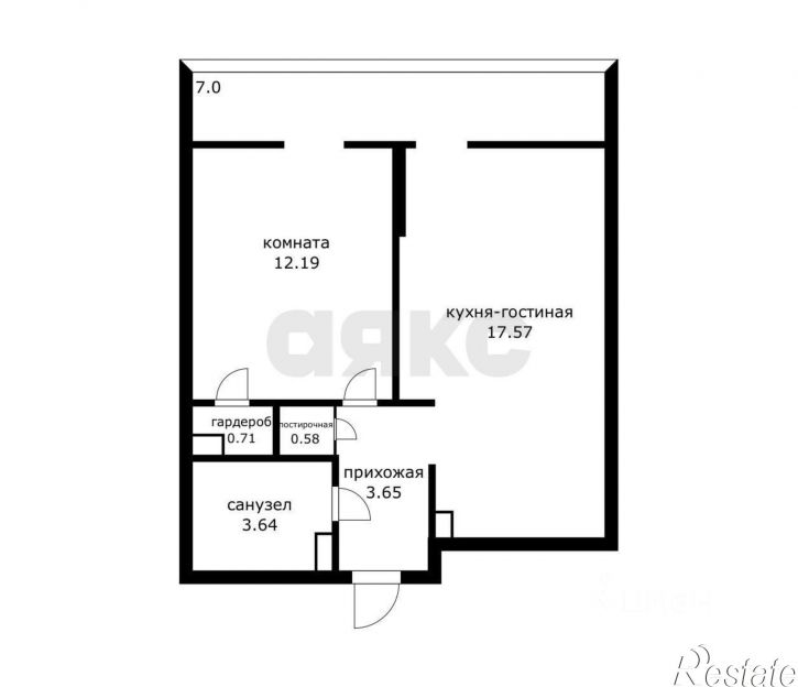 1-комн квартира ул Гидростроителей, 62 2,  д. 62 2,  к. 2