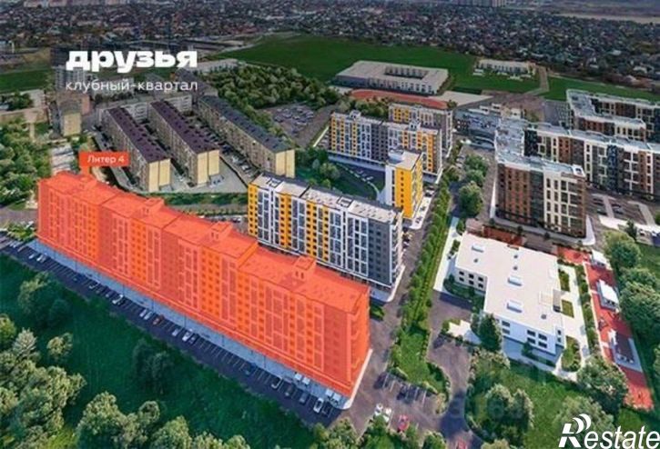 2-комн квартира в новом доме ул им. генерала Корнилова, 9А,  д. 9А