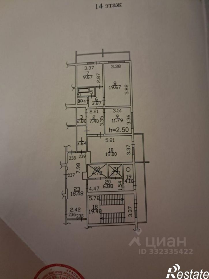 3-комн квартира пр-кт Чекистов, 22,  д. 22
