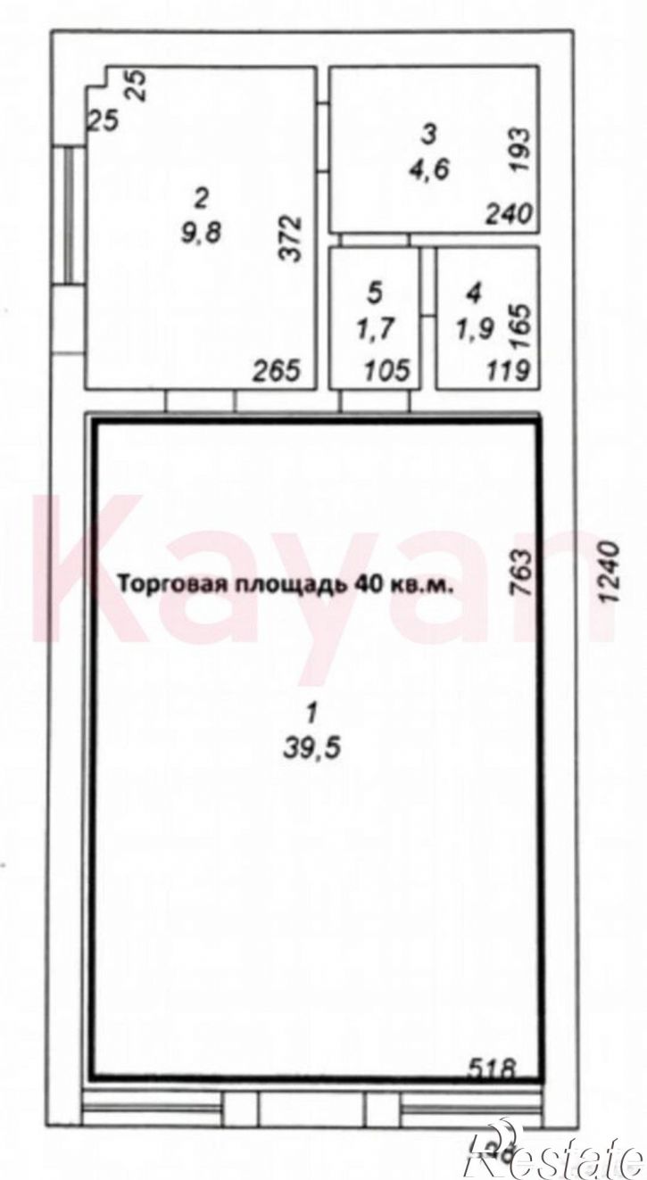 Торговое помещение им. Буденного ул.
