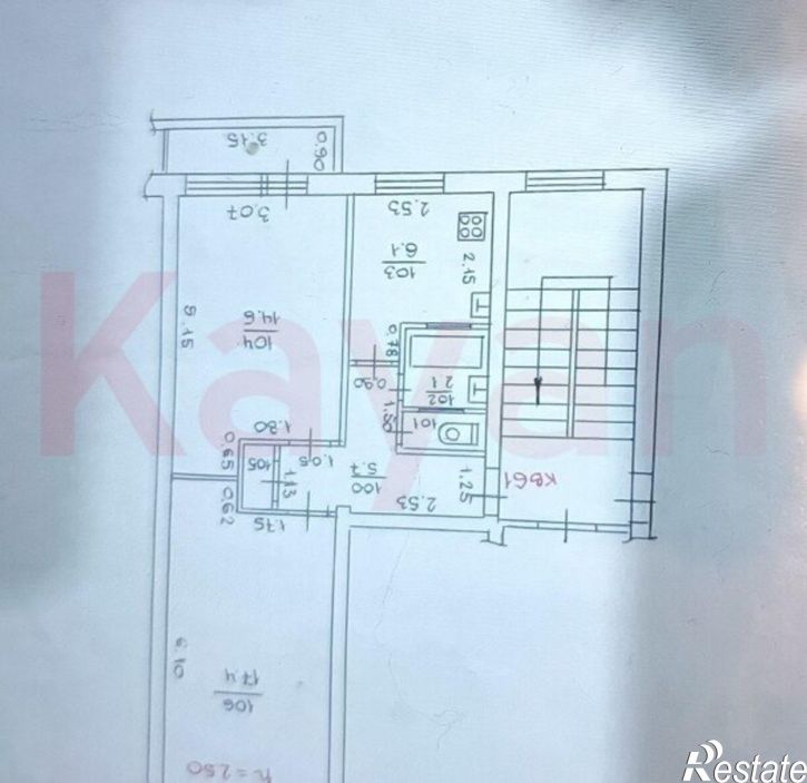 2-комн квартира им. Айвазовского ул.