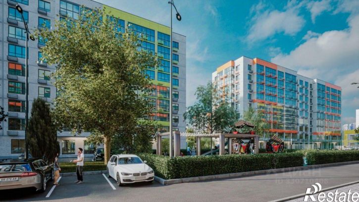 1-комн квартира в новом доме улица Западный Обход